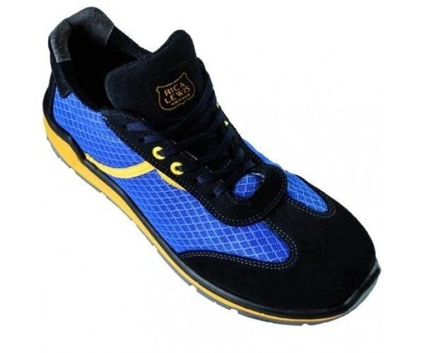 Rica Lewis 5430704 Manhattan Scarpe di Sicurezza S1P Puntale Composito 200J Suola Antiperforazione Tessile colore Blu