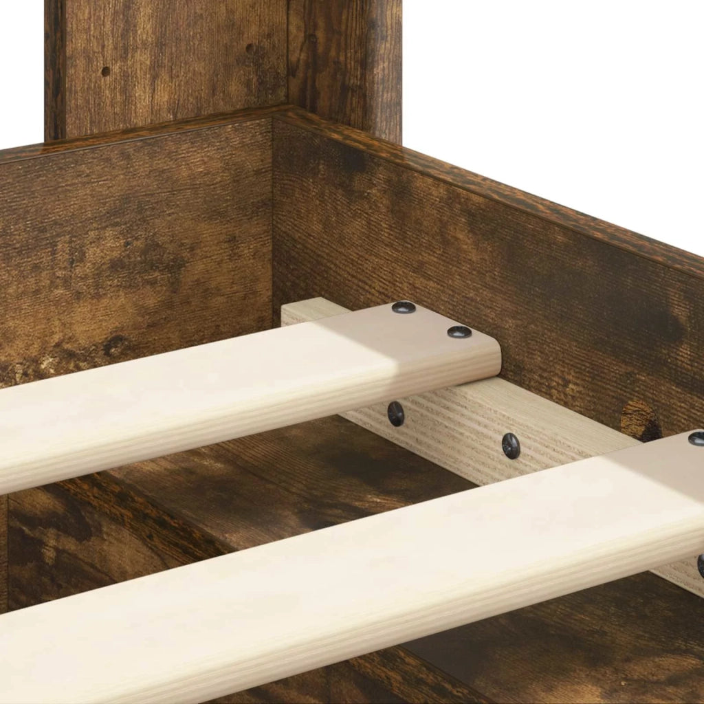 Struttura del letto con stoccaggio e testata 3 pcs