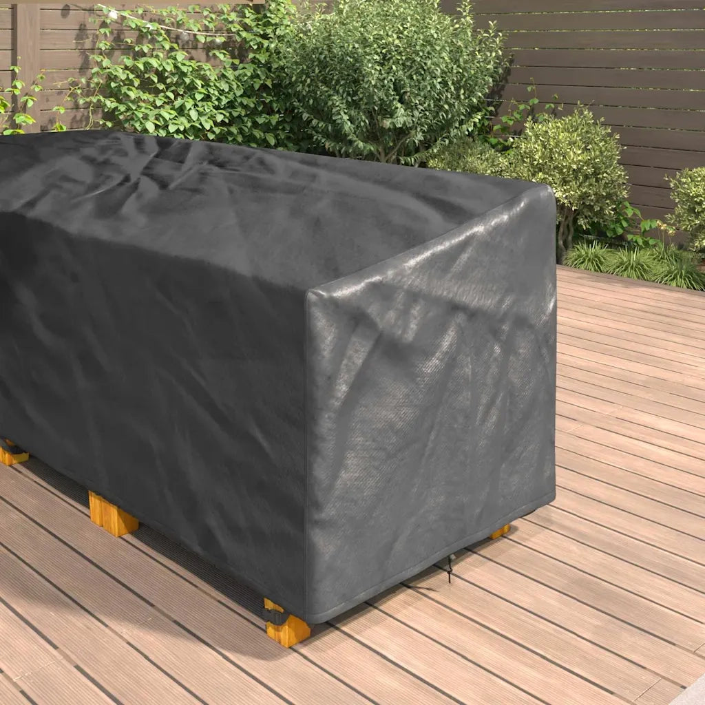 Copertura per mobili Nero 286 x 222 x 80 cm Tessuto Oxford 210D 4105687