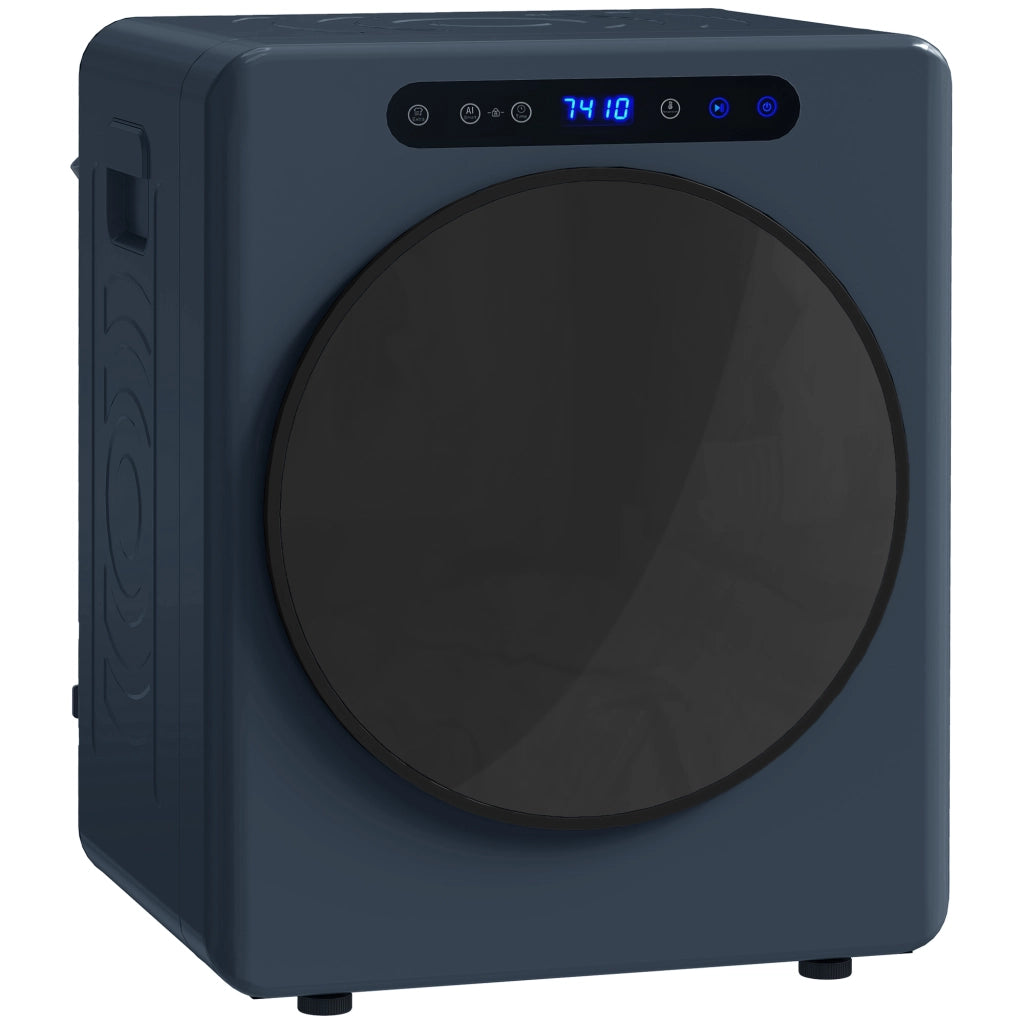 Asciugatrice 5kg 1000W ¨C zephmum ¨C Blu Acciaio Inox