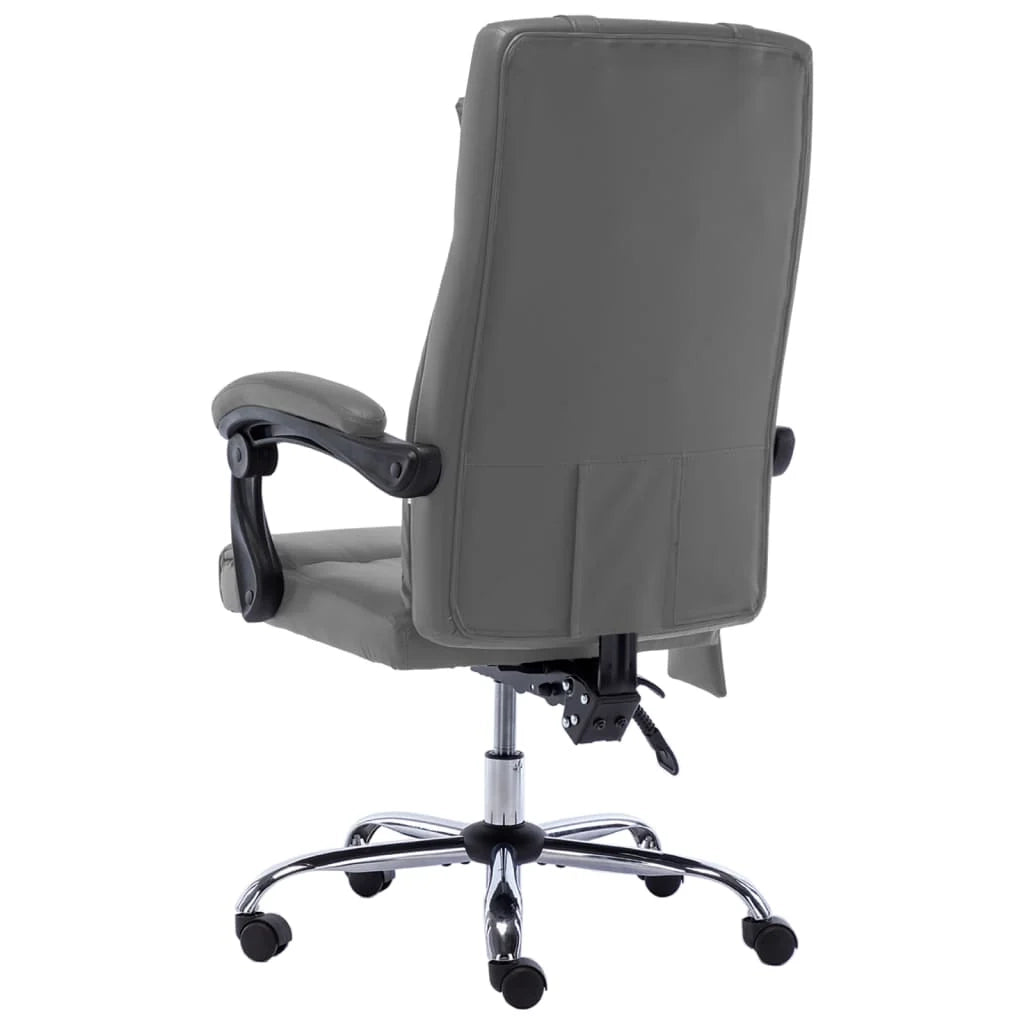 Sedia poltrona sedia da ufficio sedia da computer sedia da studio sedia da massaggio similpelle antracite antracite 02_0024004