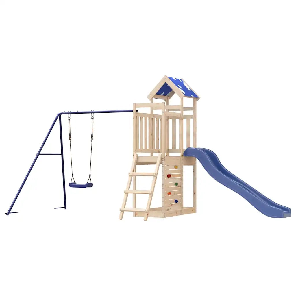 Set da Gioco da Esterno in Legno Massello di Pino 3279142