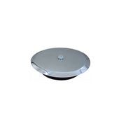 Tappo ad espansione pozzetto con piattello piastra inox diam 100 mm bagno cucina