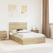 Letto con Contenitore con testiera Rovere Sonoma 120 x 200 cm 3409575