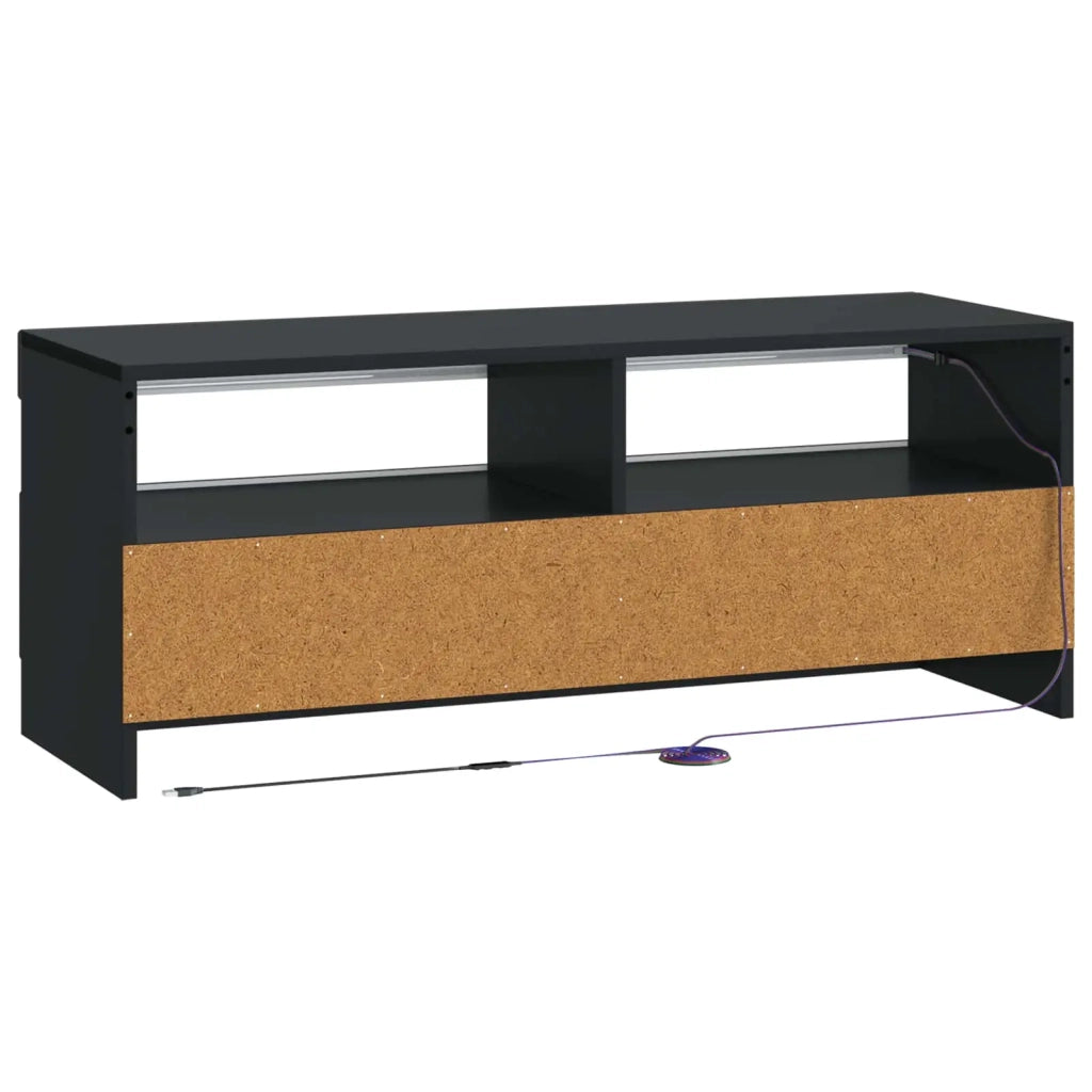 Mobile TV LED Nero Legno ingegnerizzato 897866