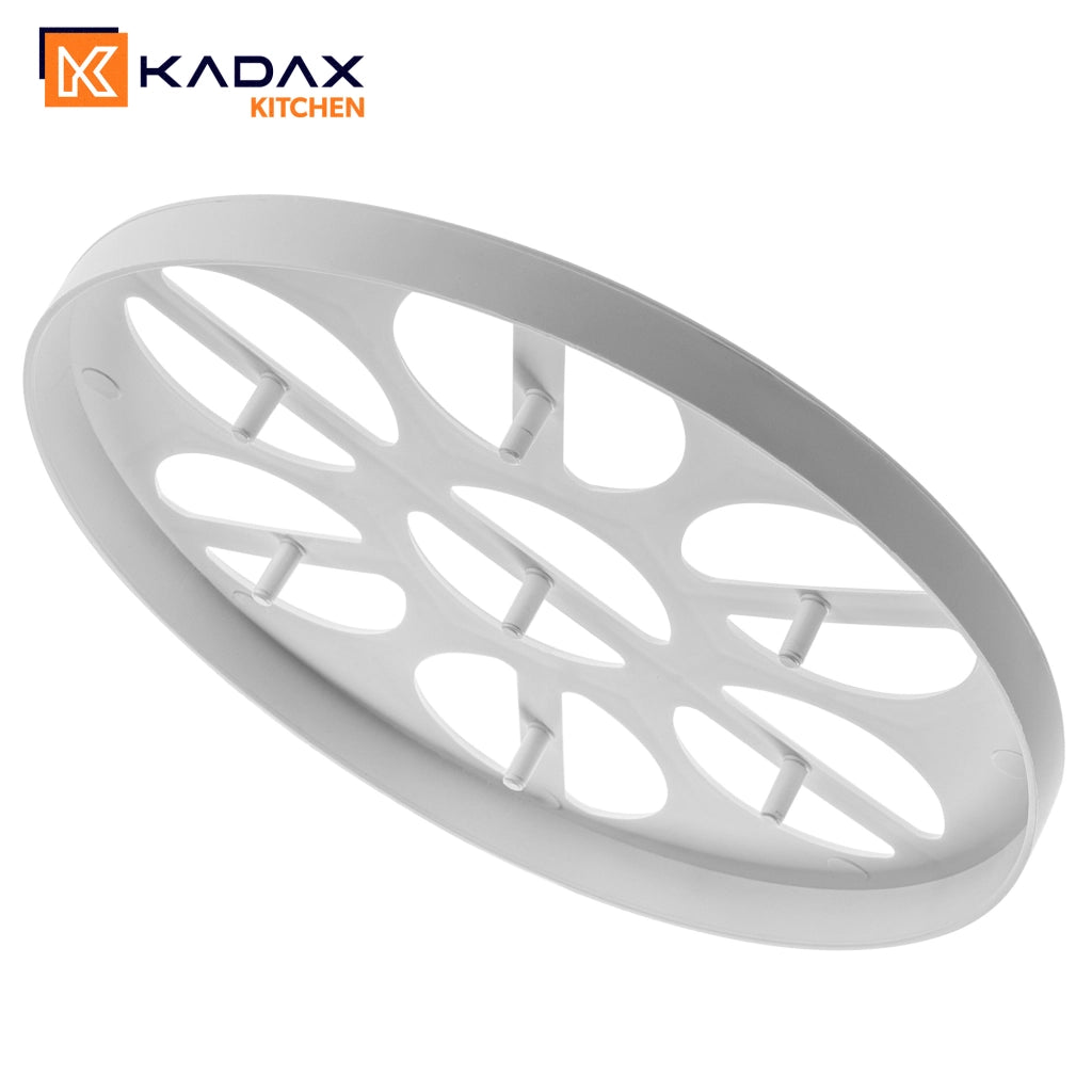 KADAX Pierożnica na pierogi średnica 25cm biała <5