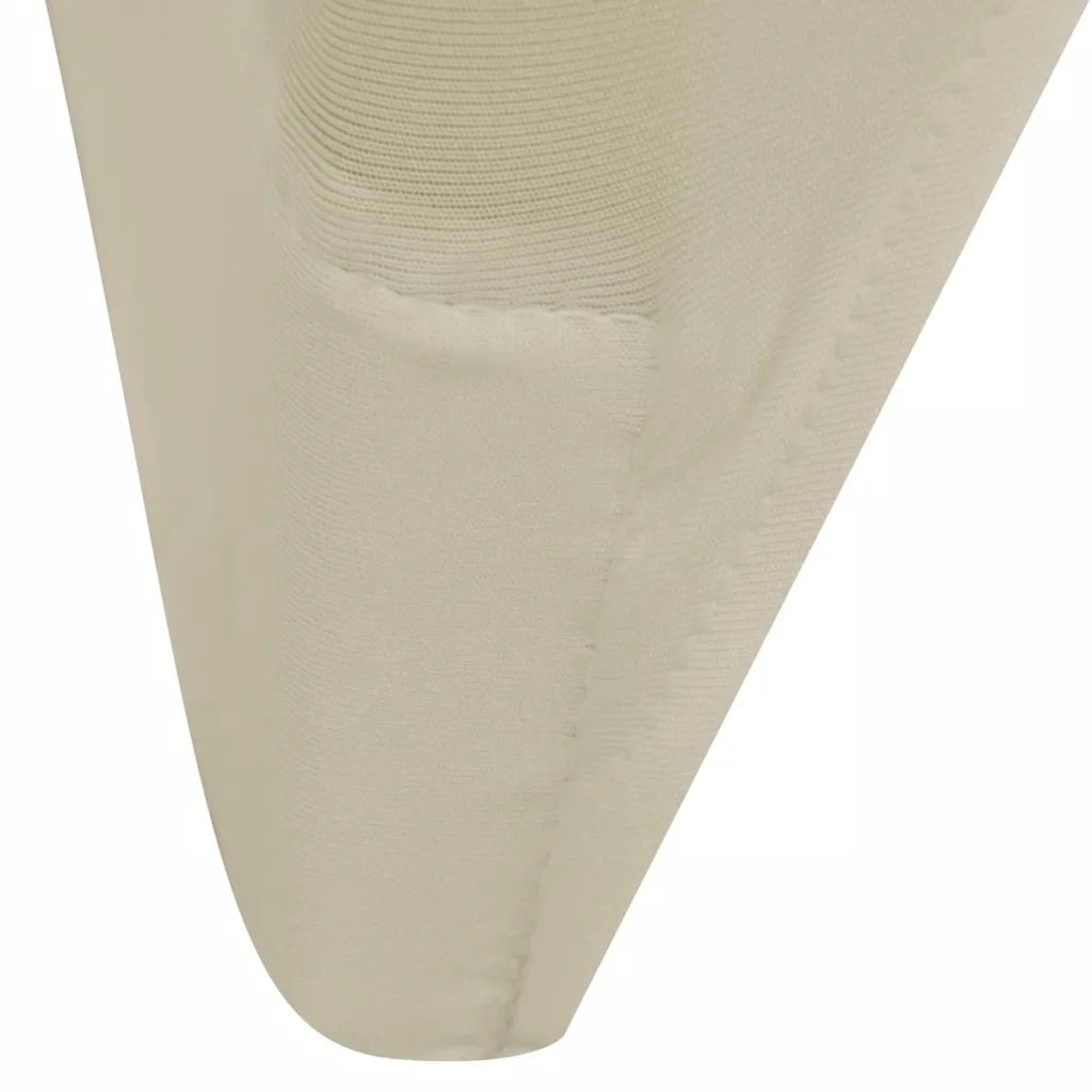 Coprisedia in Tessuto Elasticizzato Crema 12 pz CFW2304212