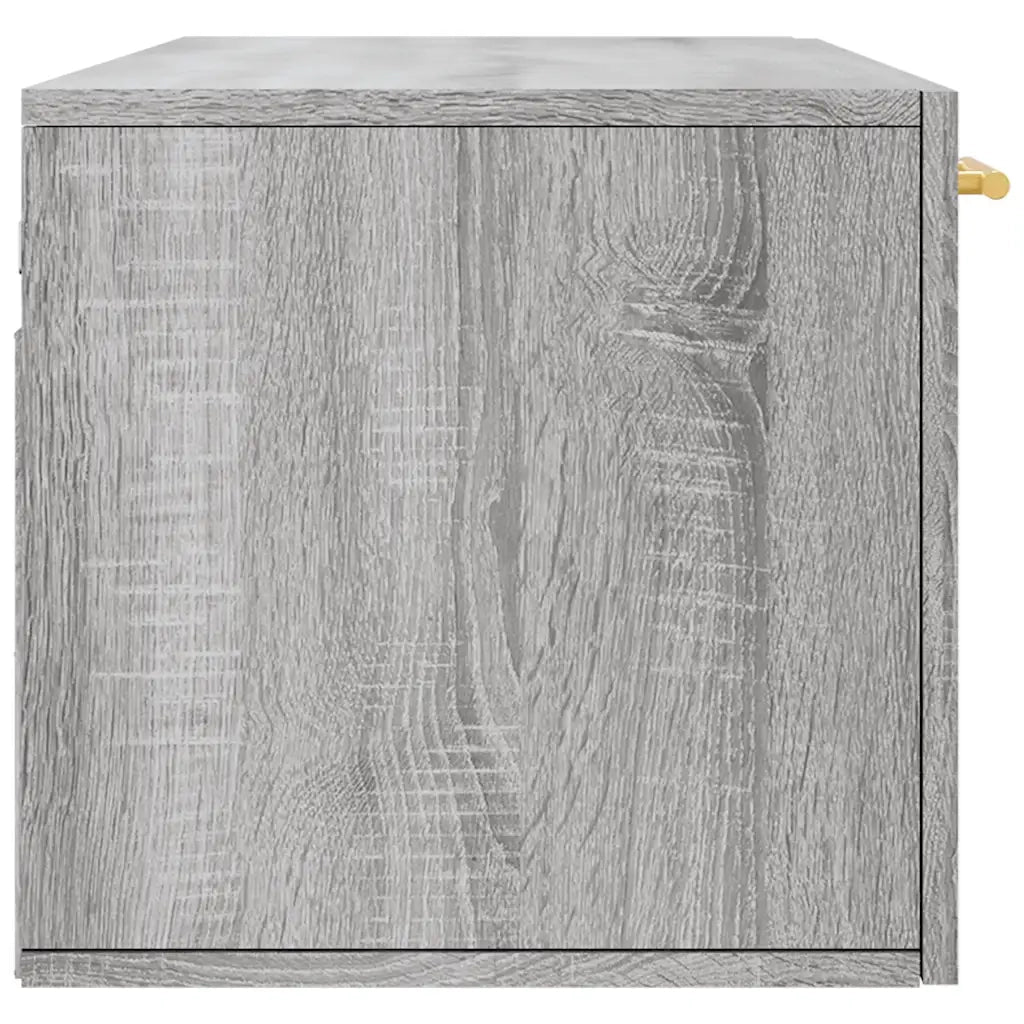Armadietto a Muro | Mobile a Parete Grigio Sonoma 100x36,5x35 cm Legno Multistrato