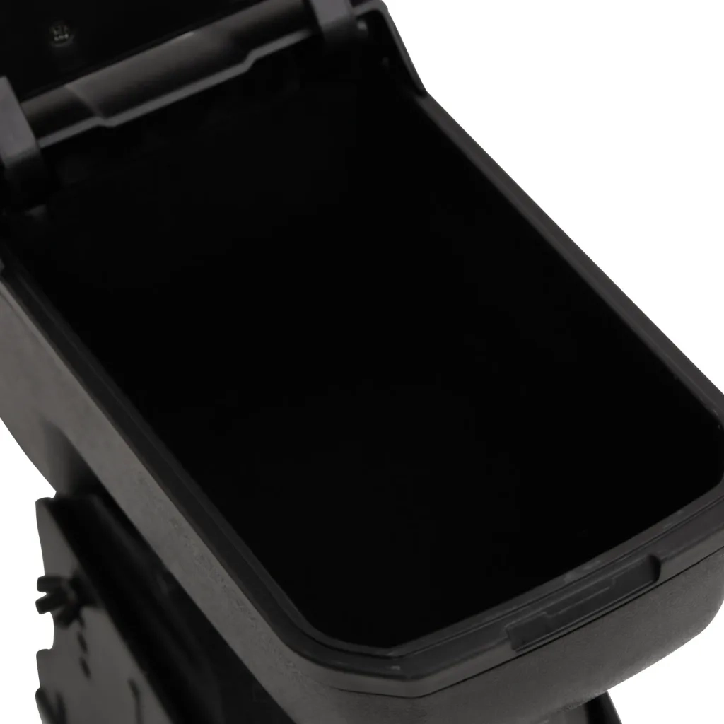 Bracciolo per Auto Universale Nero 14x30x(32-48,5) cm in ABS CFW8422944
