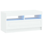 Mobile TV LED Bianco Legno ingegnerizzato 897875