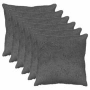 Federa 6 pz HEERLEN Grigio Scuro 55 x 55 cm 912496