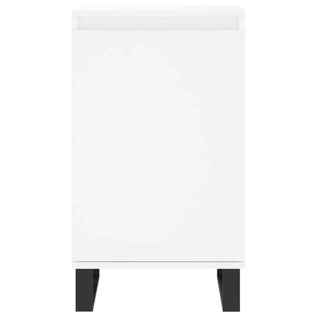 Buffet credenza cassettiera mobiletto mobile contenitore organizer per cucina soggiorno salotto 40 x 35 x 70 cm legno ingegnerizzato bianco 02_0030303