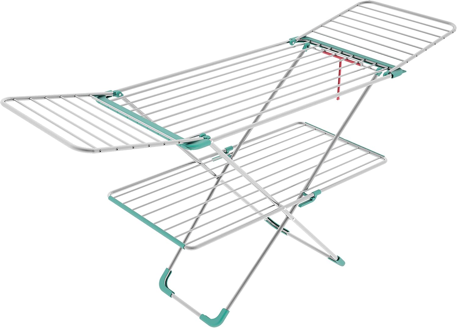 Stendino Stendibiancheria Doppio in Alluminio antiruggine salvaspazio COLOMBO