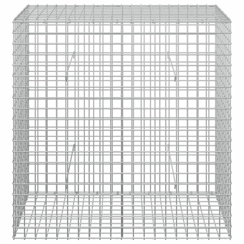 Gabione con filo da 5 mm e rete da 5x5 cm 100x50x100 cm 3464252