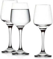 SET DIAMANTE DA 6 BICCHIERI CALICI PER ACQUA DA 300 CC
