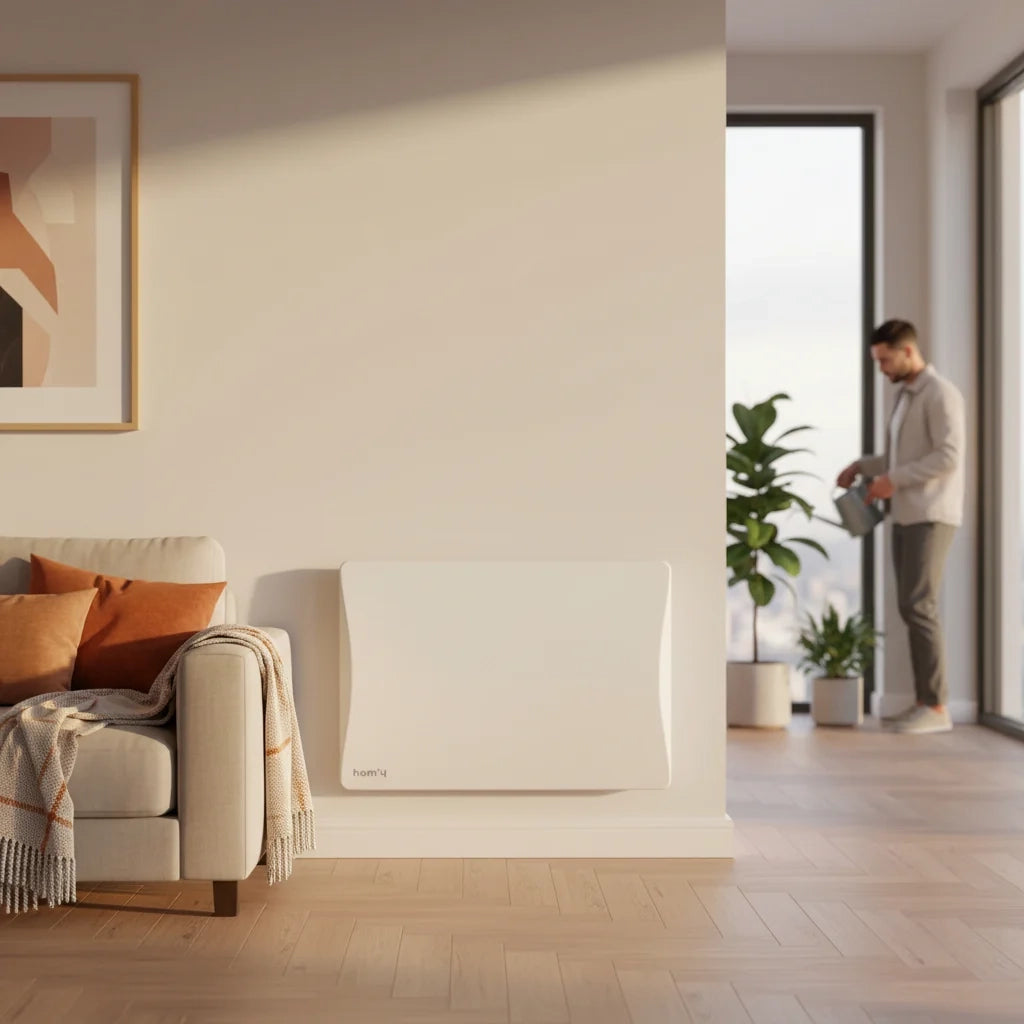 Radiatore elettrico Wi-Fi ghisa Bestherm ALOA CONNECT 1000W