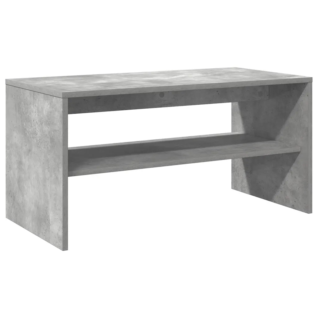 Mobile Porta TV Grigio Cemento 80x40x40 cm in Legno Multistrato 859112