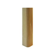 Angolare per zoccolo 90° R12 in faggio H 12 cm.