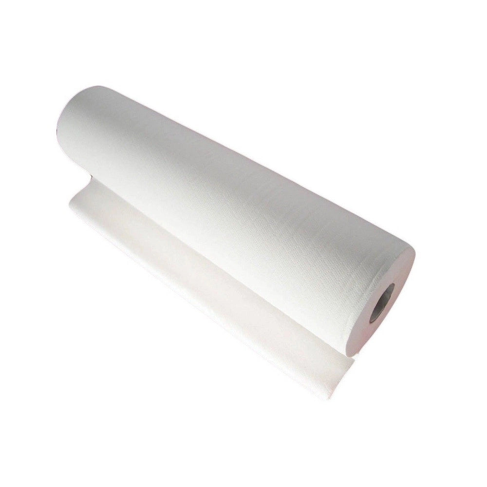 Trade Shop - Rotolo Carta Lenzuolo Monouso Pretagliato 80x60cm Per Lettino Estetista Medico -