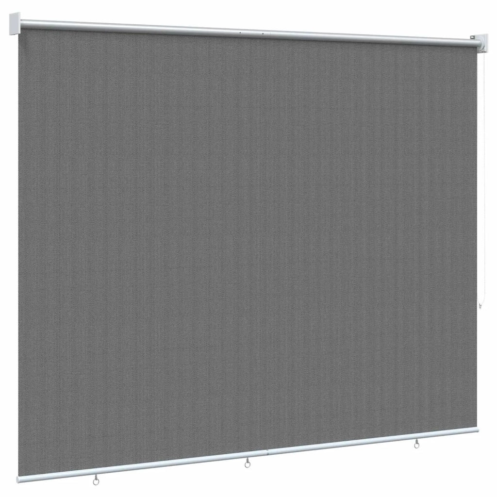 Tenda a Rullo Esterno Blocco UV 90% Grigio Chiaro 220 x 140 cm 42036124