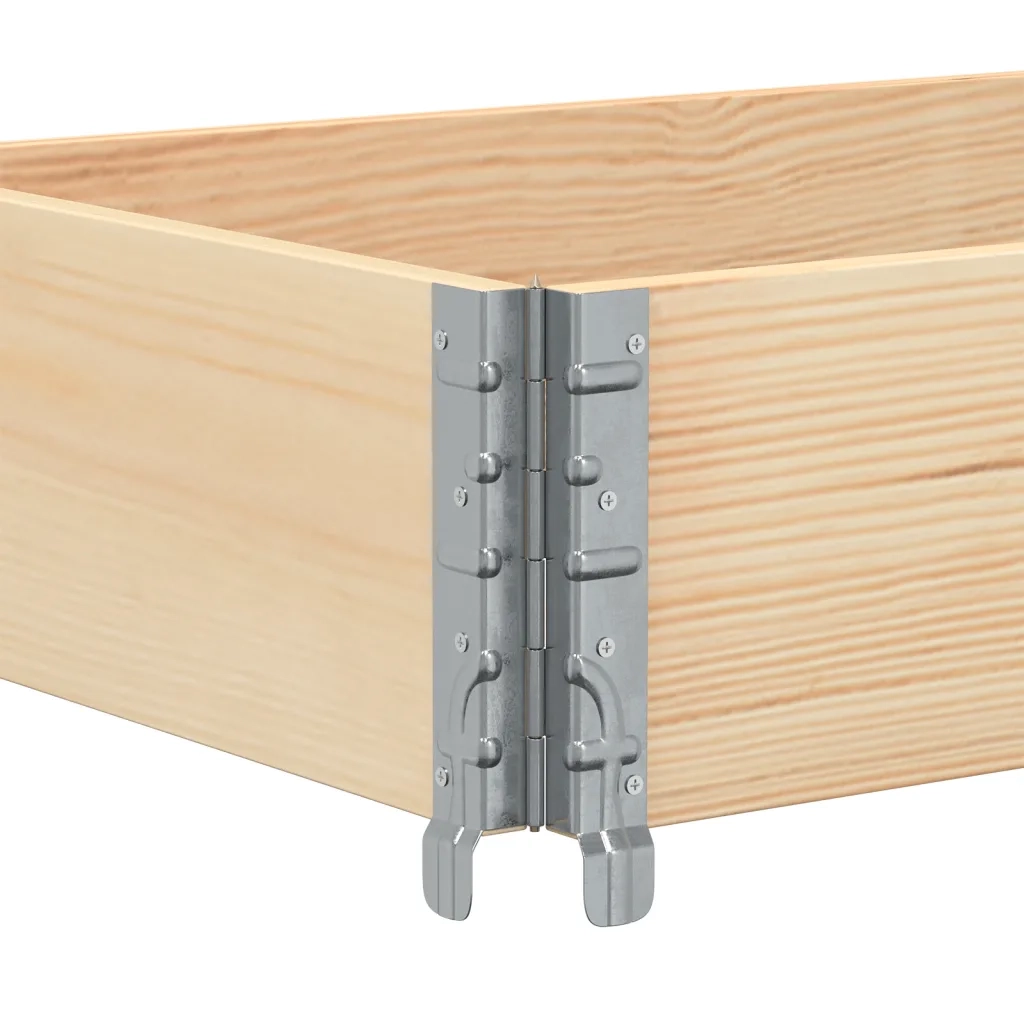 vidaXL Paretale per Pallet 150x50 cm in Legno Massello di Pino