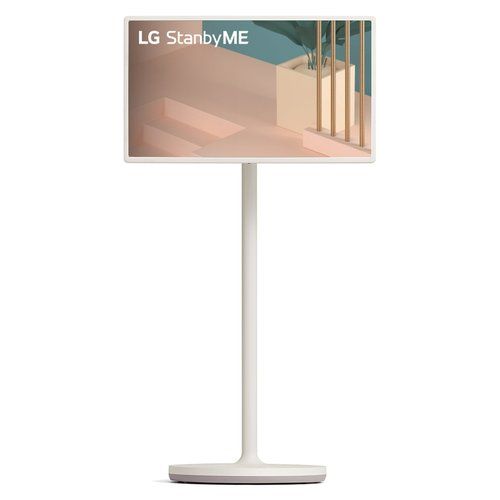 Lg stanbyme 27art10 schermo 27'' touchscreen, base con ruote, batteria, webos - 27ART10AKPL AEUW