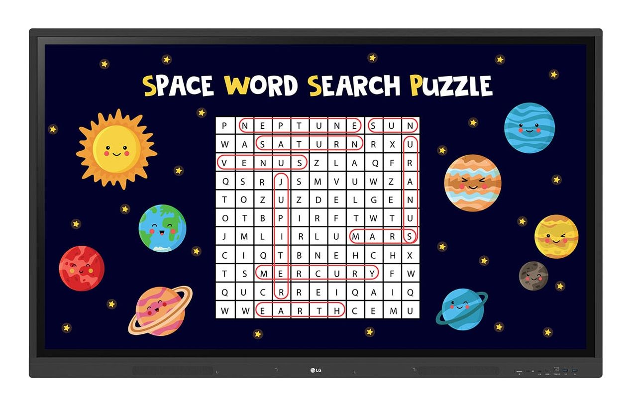 Lg createboard lavagna interattiva 165,1 cm (65") 3840 x 2160 pixel touch screen nero usb / rf wireless - 65TR3DK-B.MUEQ