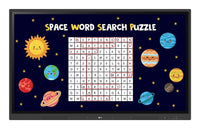 Lg createboard lavagna interattiva 165,1 cm (65") 3840 x 2160 pixel touch screen nero usb / rf wireless - 65TR3DK-B.MUEQ