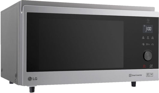Lg mj3965acs forno a microonde acciaio inox microonde combinato superficie piana 39 l 1350 w