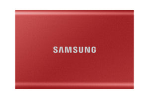 Samsung portable ssd t7 1 tb usb tipo-c 3.2 gen 2 (3.1 gen 2) rosso - MU-PC1T0R/WW