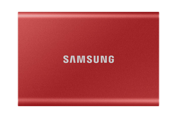 Samsung portable ssd t7 1 tb usb tipo-c 3.2 gen 2 (3.1 gen 2) rosso - MU-PC1T0R/WW