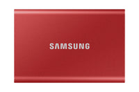 Samsung portable ssd t7 1 tb usb tipo-c 3.2 gen 2 (3.1 gen 2) rosso - MU-PC1T0R/WW