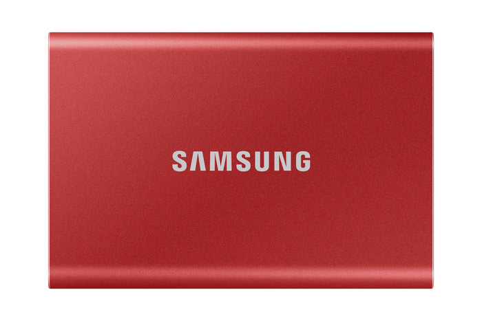 Samsung portable ssd t7 1 tb usb tipo-c 3.2 gen 2 (3.1 gen 2) rosso - MU-PC1T0R/WW