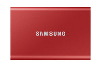 Samsung portable ssd t7 500 gb usb tipo-c 3.2 gen 2 (3.1 gen 2) rosso - MU-PC500R/WW