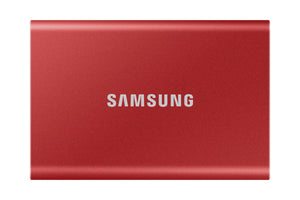 Samsung portable ssd t7 500 gb usb tipo-c 3.2 gen 2 (3.1 gen 2) rosso - MU-PC500R/WW