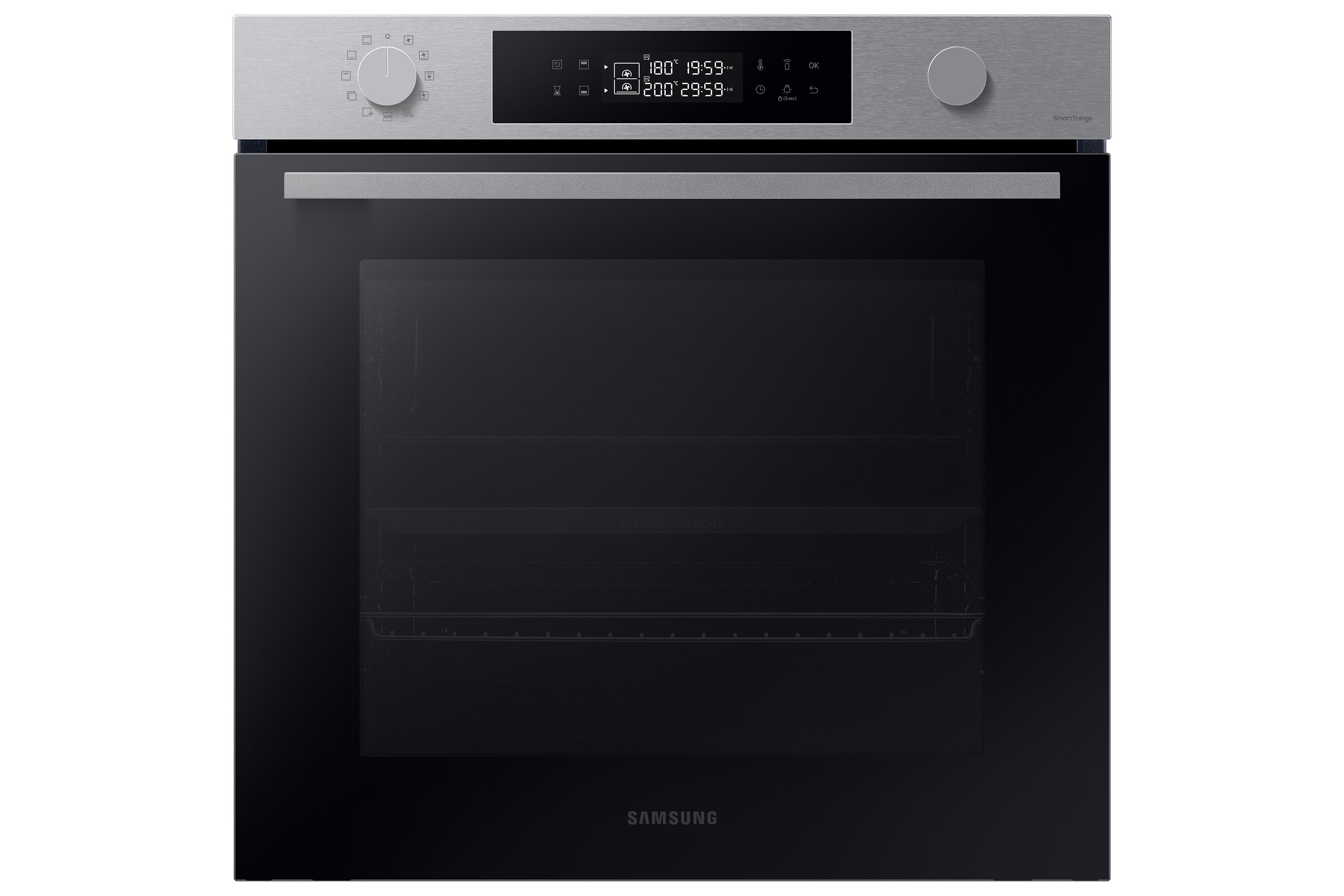 Samsung nv7b44403bs forno ad incasso dual cook serie 4 76 l a+ inox