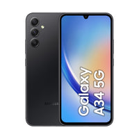 Samsung galaxy a34 5g display fhd+ super amoled 6.6”, android 13, 6gb ram, 128gb, doppia sim, batteria 5.000 mah, awesome graphite - SM-A346BZKAEUE