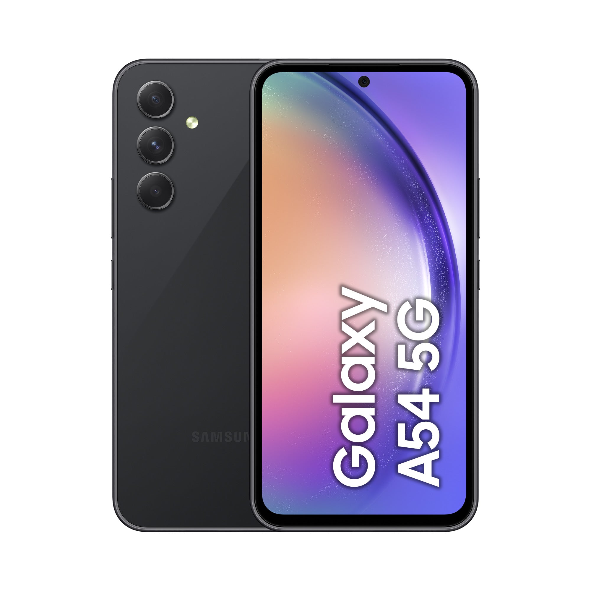 Samsung galaxy a54 5g display fhd+ super amoled 6.4”, android 13, 8gb ram, 256gb, doppia sim, batteria 5.000 mah, awesome graphite - SM-A546BZKDEUE
