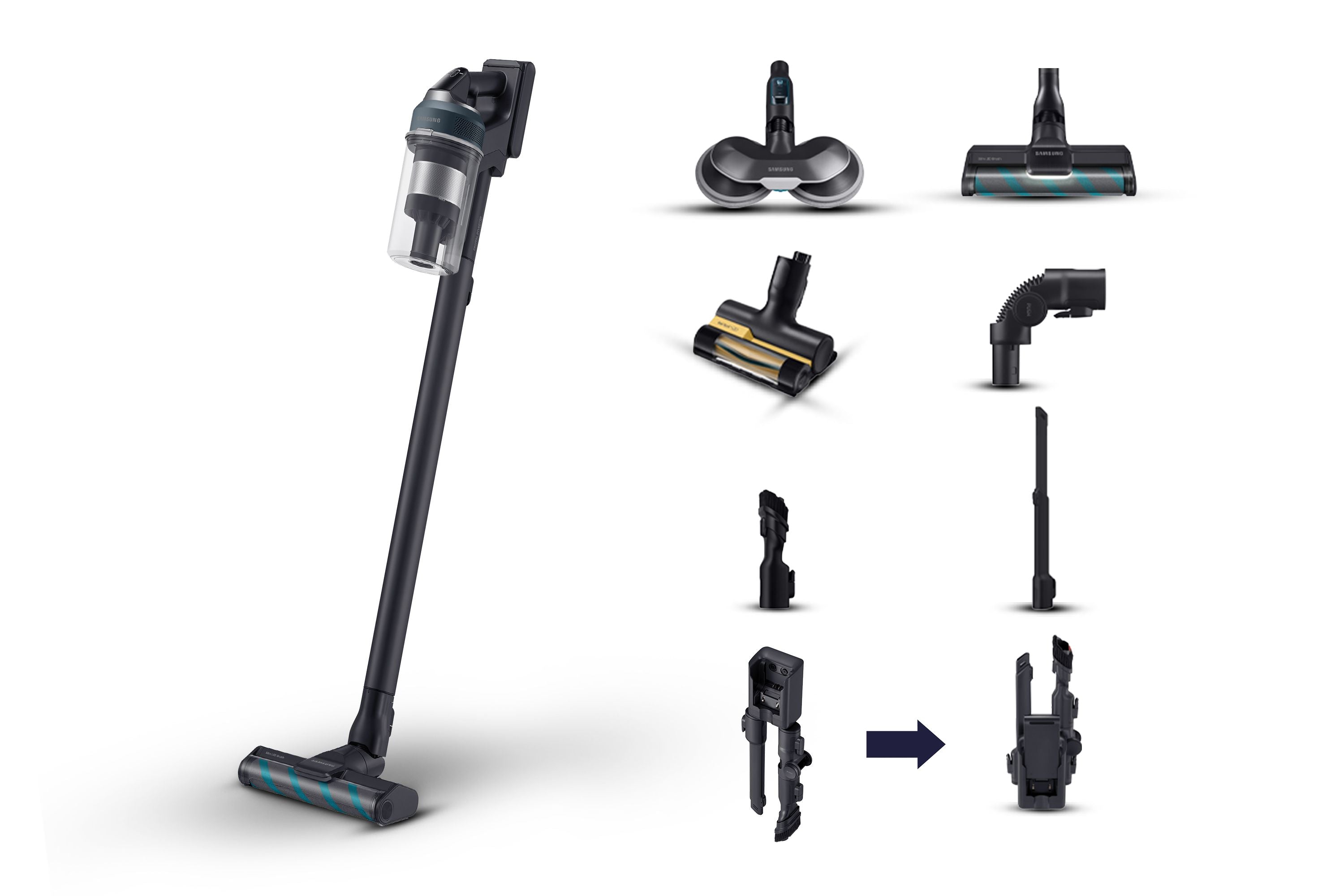Samsung vs20c852ftb scopa elett.   ricaricabile jet 85 premium - 8806095052878