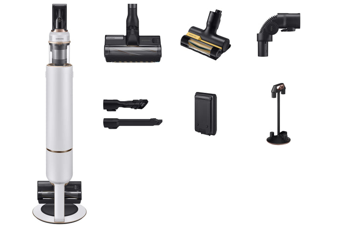 Samsung vs20b95823w aspirapolvere a bastone 2 in 1 batteria secco senza sacchetto 210 w nero, bianco - 8806095108926