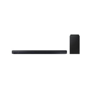 Samsung soundbar hw-q700d/zf serie q, 9 speaker, wireless dolby atmos, audio a 3.1.2 canali, q-simphony, compatibile con alexa e google assistant, titan black 2024