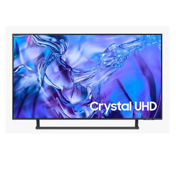 Samsung tv crystal uhd 4k 55” ue55du8570uxzt smart tv wi-fi titan gray 2024, processore crystal 4k, 4k upscaling, airslim design, ots lite