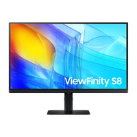 Samsung s80d monitor pc 68,6 cm (27") 3840 x 2160 pixel 4k ultra hd lcd nero - 154634