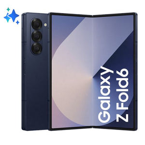 Samsung galaxy z fold6 smartphone ai, 512gb, ram 12gb, display 6,3"/7,6" dynamic amoled 2x, navy - SM-F956BDBCEUE