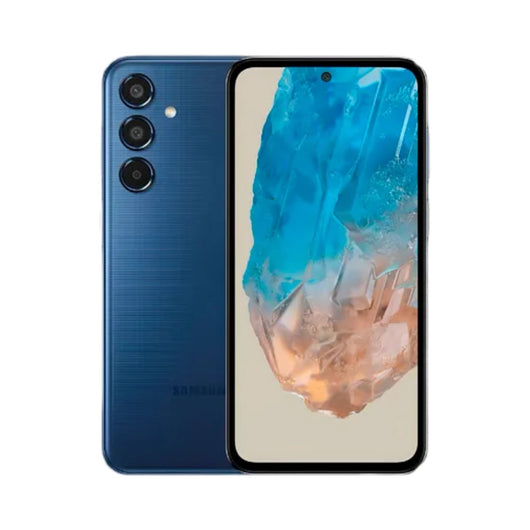 Samsung galaxy m35 5g 16,8 cm (6.6") dual sim ibrida usb tipo-c 6 gb 128 gb 6000 mah blu marino - 8806095638393