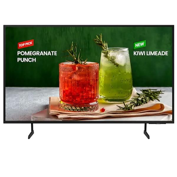 Samsung lh55bedhlguxen visualizzatore di messaggi pannello piatto per segnaletica digitale 139,7 cm (55") wi-fi 4k ultra hd nero tizen 16/7