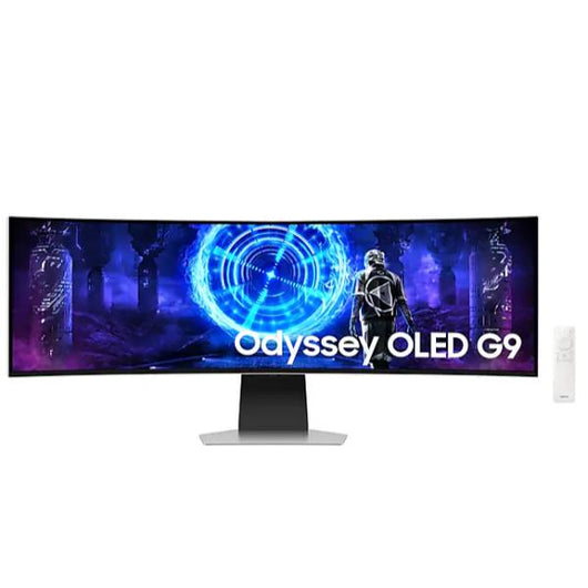 Samsung s49dg950su monitor pc 124,5 cm (49") 5120 x 1440 pixel dual qhd oled argento - LS49DG950SUXEN