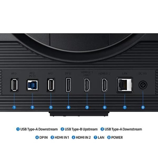 Samsung monitor gaming odyssey g7 - g70d da 27'' - LS27DG702EUXEN