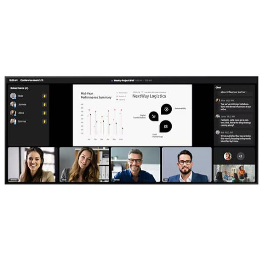 Samsung lh105qpd5bgxen visualizzatore di messaggi 2,67 m (105") wi-fi 500 cd/m² 5k ultra hd nero tizen 7.0 24/7