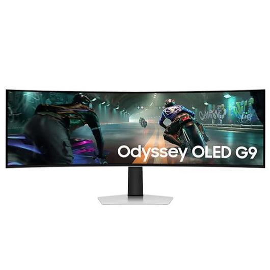 Samsung s49dg910su monitor pc 124,5 cm (49") 5120 x 1440 pixel dual qhd oled argento - LS49DG910SUXEN